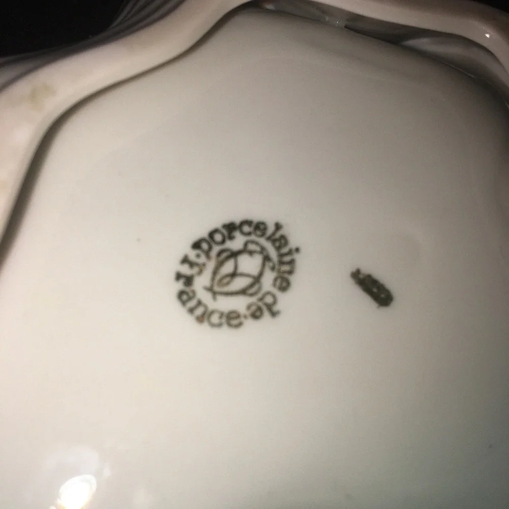 Paris-Orly Aeroport Ashtray Souvenir Vintage 3D PORCELAIN DE LIMOGES Read Descrp